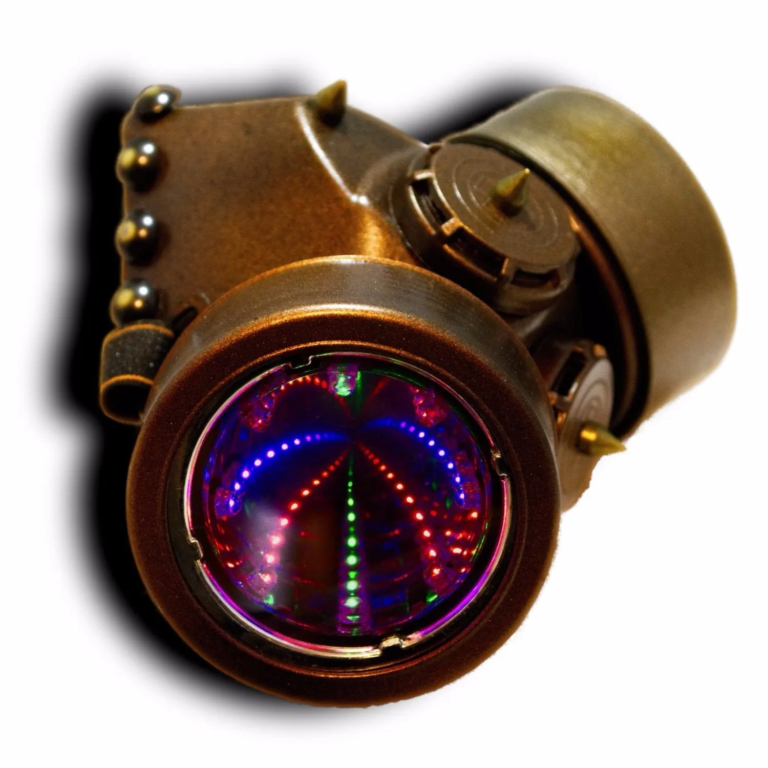 Dieselpunk Cosplay 3D RGB Gas Mask