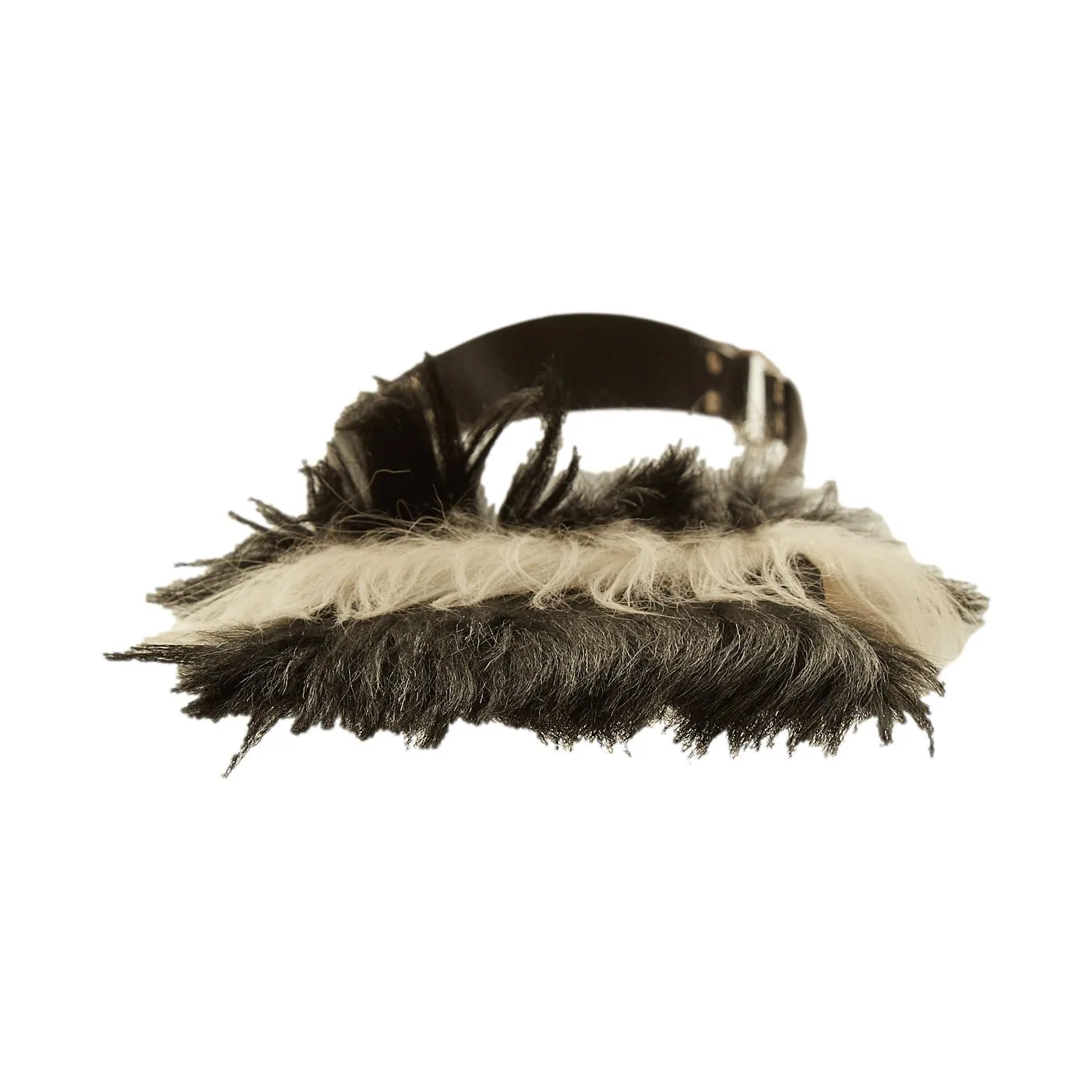 Dolce & Gabbana Black Fur Shoulder Bag