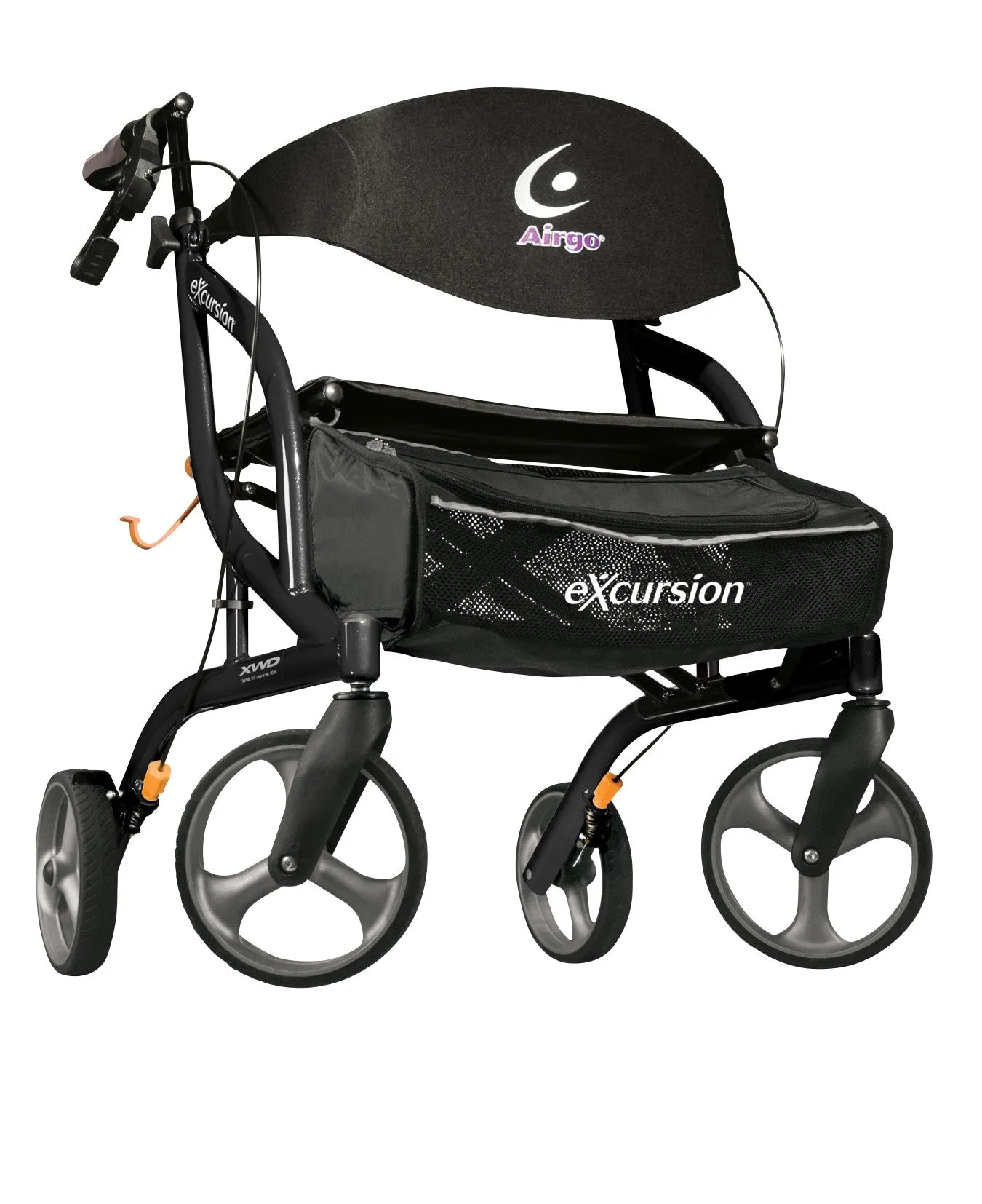EA/1 AIRGO EXCURSION XWD LIGHTWEIGHT SIDE FOLD ROLLATOR.