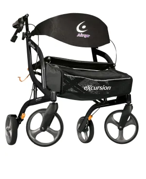 EA/1 AIRGO EXCURSION XWD LIGHTWEIGHT SIDE FOLD ROLLATOR.