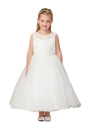 Elegant Lace & Rhinestone Sleeveless Dress