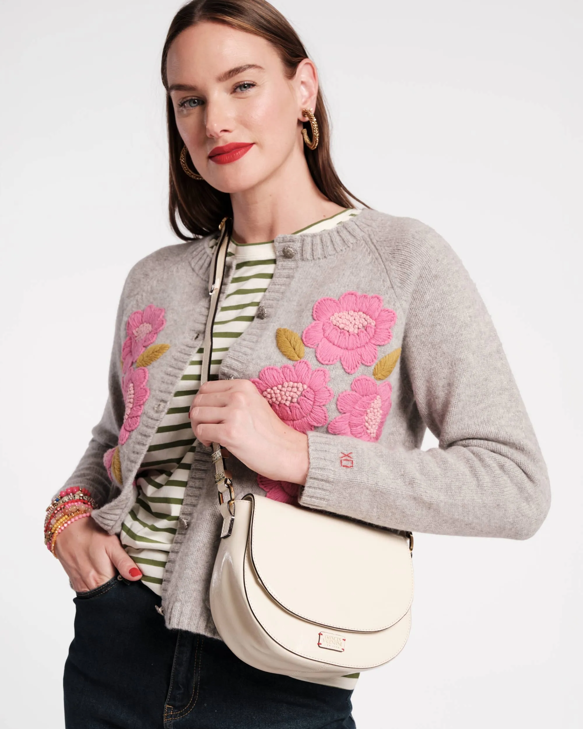 Ellen Saddle Bag - Crinkled Leather