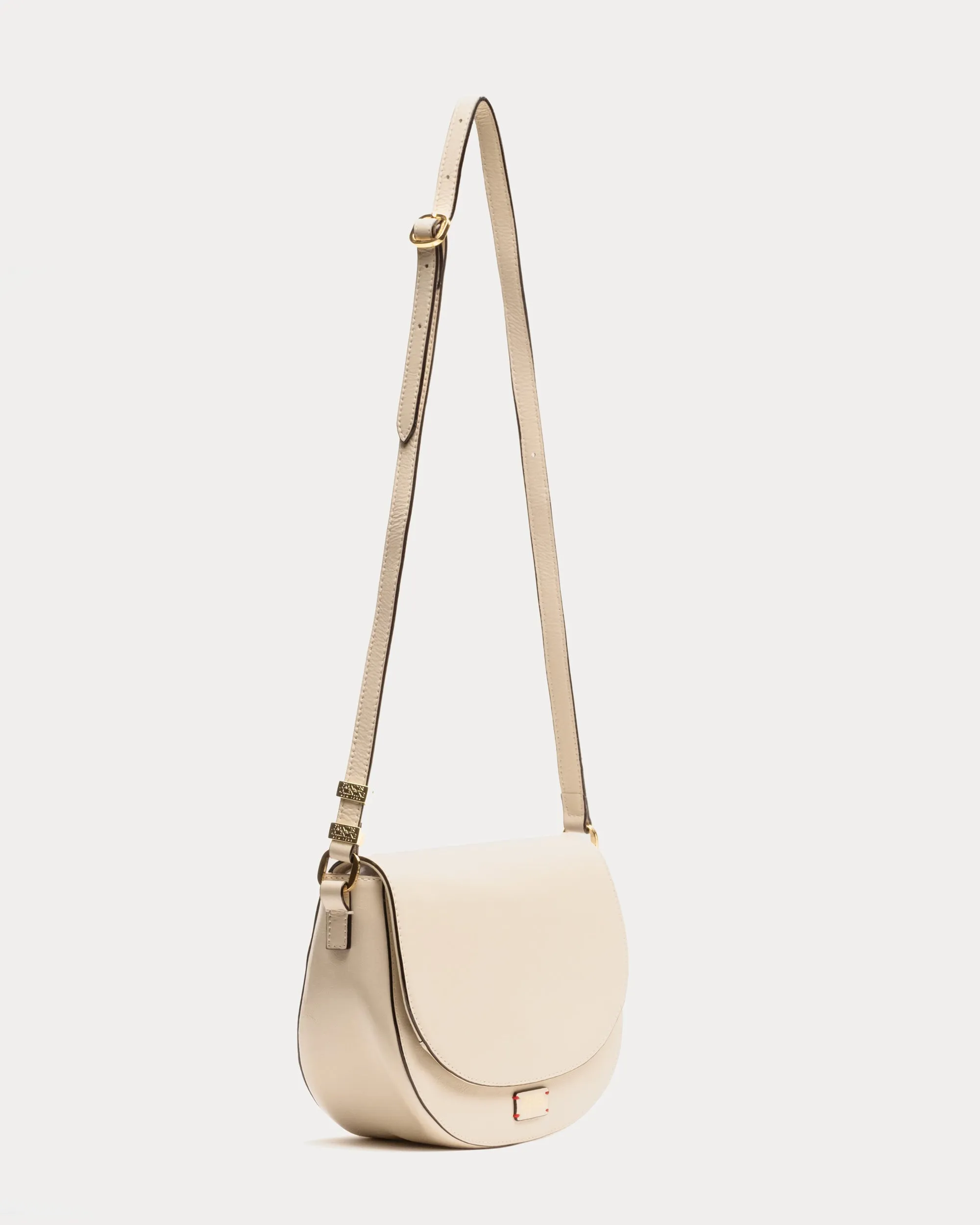 Ellen Saddle Bag - Crinkled Leather