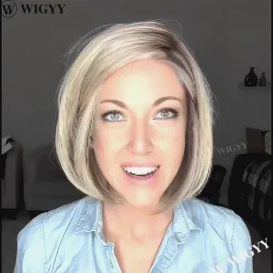 Estelle - Wigyy Blonde Highlighted Lightweight Softly Bob