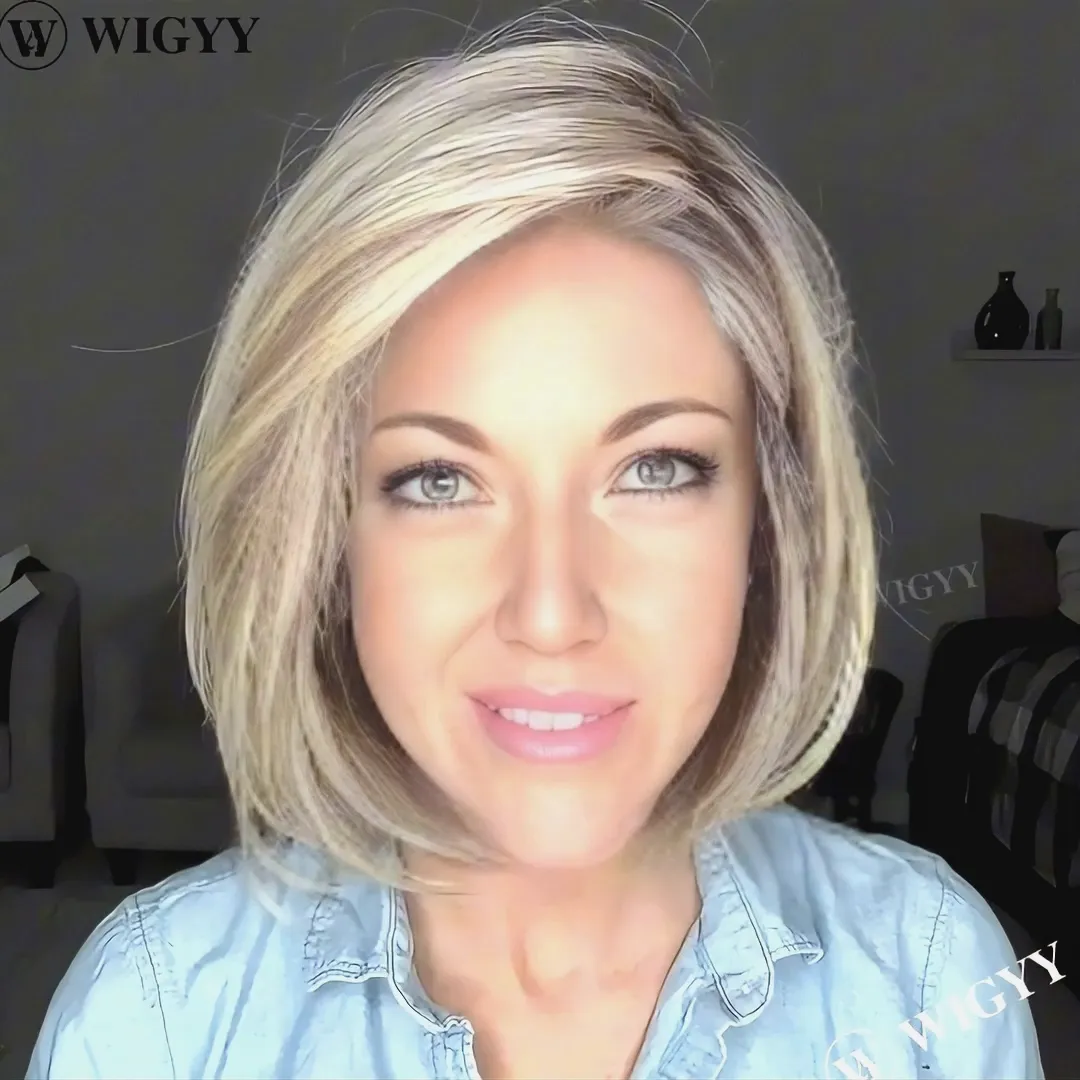 Estelle - Wigyy Blonde Highlighted Lightweight Softly Bob