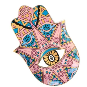 Evil Eye-Good Looking Eye Dish-Pink
