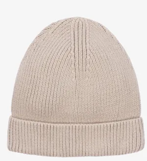 Ezra Solid Colour Beanie  -  Sandy