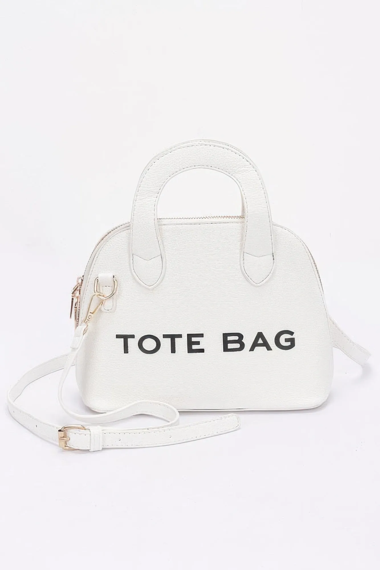 Faux Leather Tote Bag