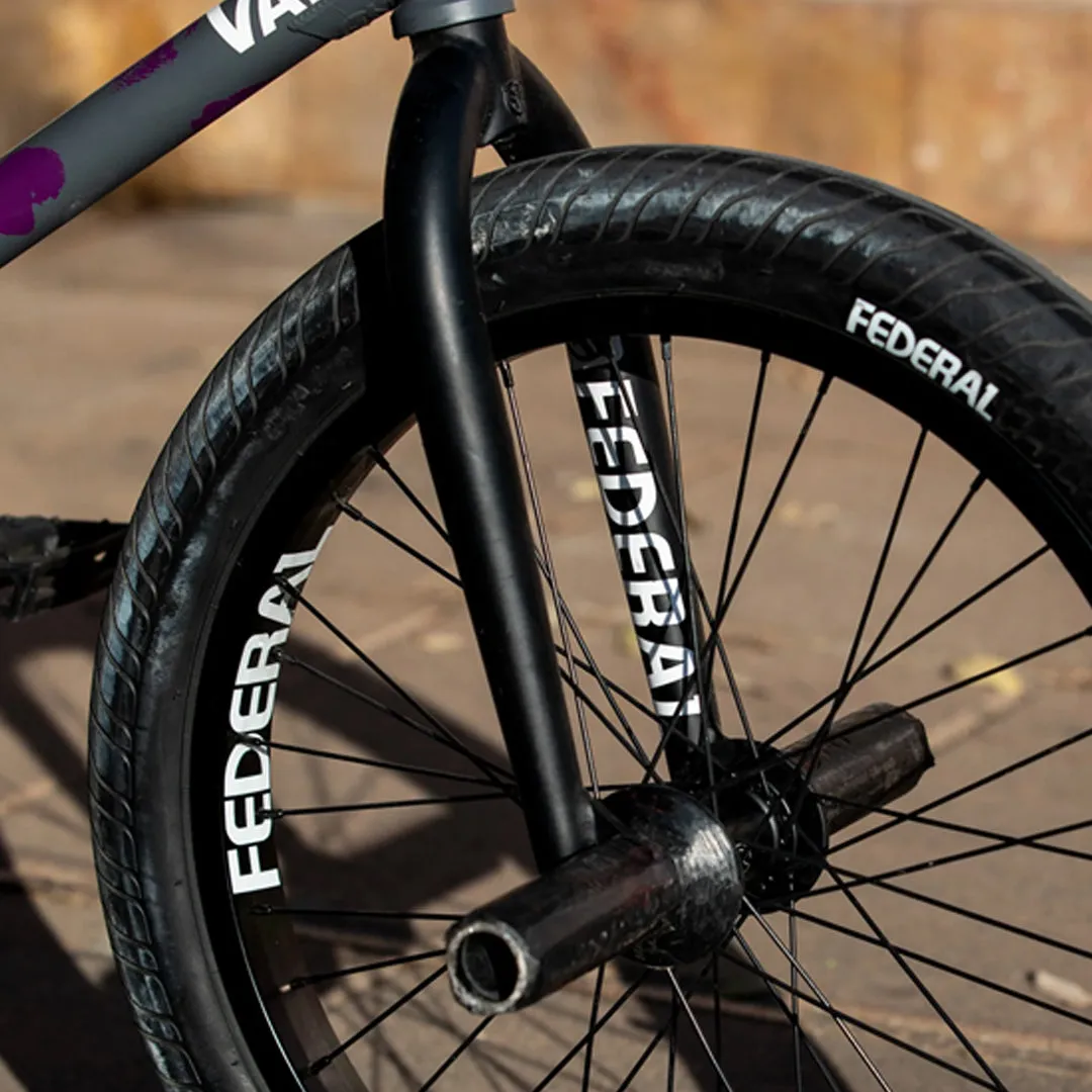 Federal Assault 22 Forks - Matt Black 22mm Offset