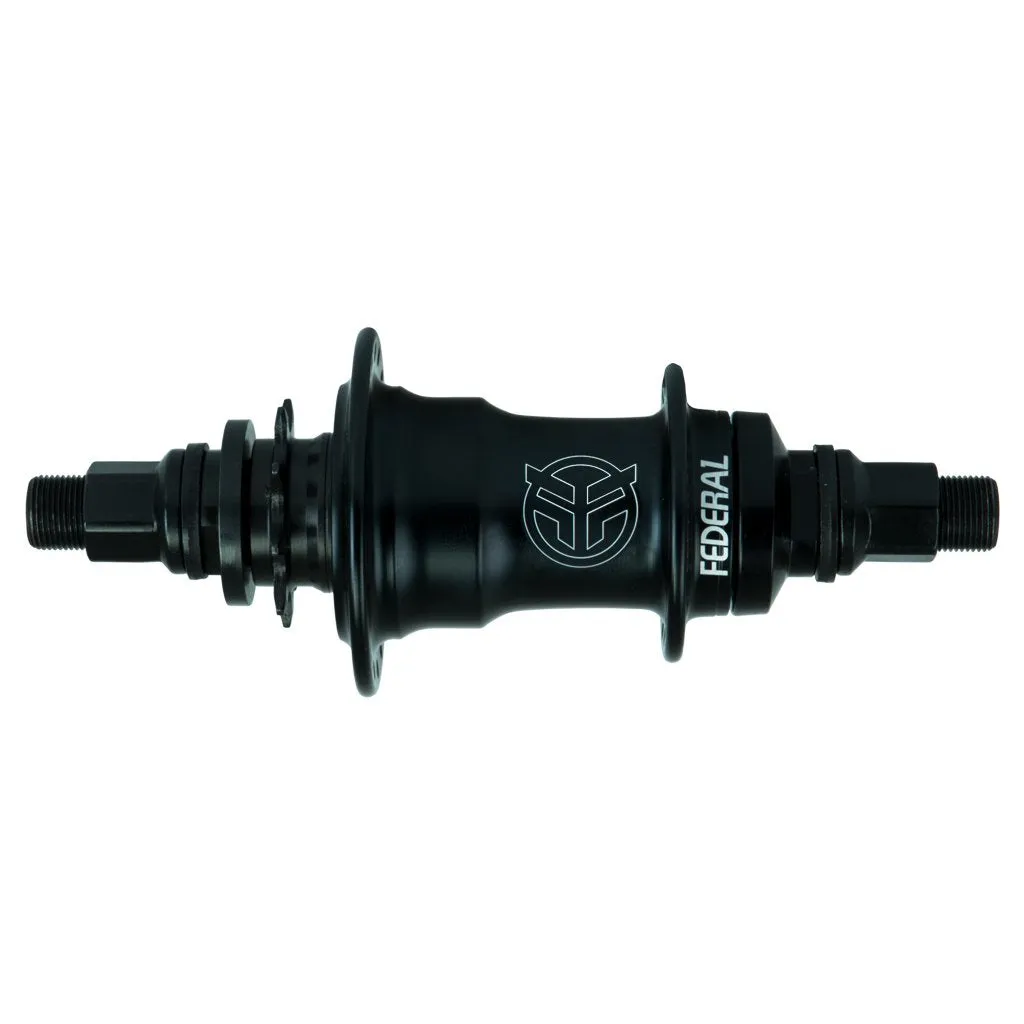 Federal LHD Motion Freecoaster Hub With Guards - Matt Black 9 Tooth