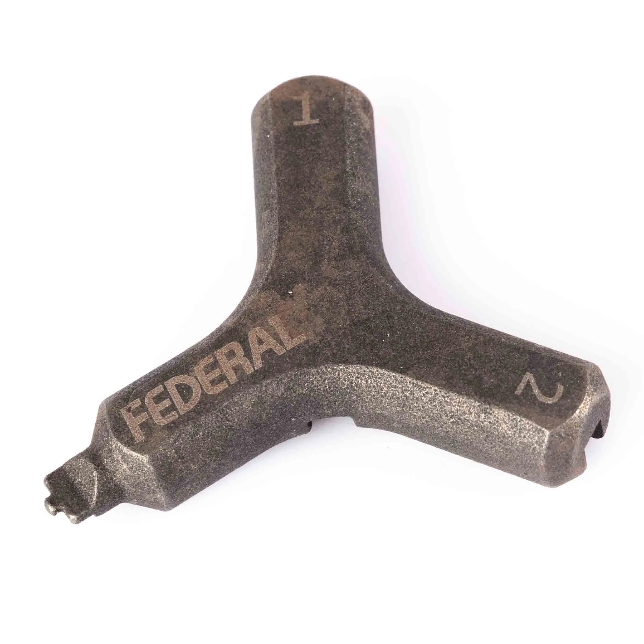 Federal Stance Spoke Key - Distressed Black