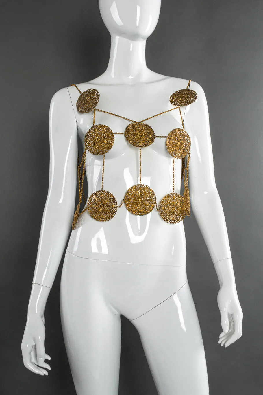 Fleur Filigree Medallion Harness