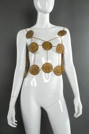 Fleur Filigree Medallion Harness