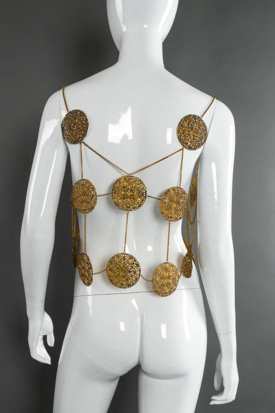 Fleur Filigree Medallion Harness