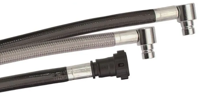 FUEL INJECTION HOSE KIT FOR HARLEY DAVIDSON FLHTC ELECTRA GLIDE CLASSIC 08-11