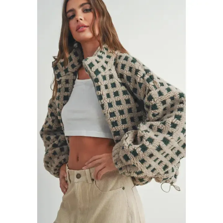 Fuzzy Sherpa Jacket
