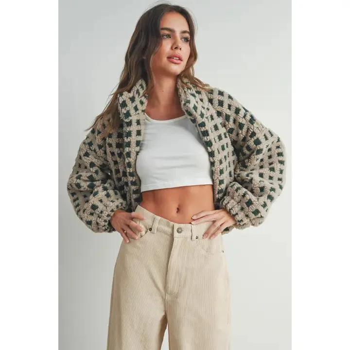 Fuzzy Sherpa Jacket