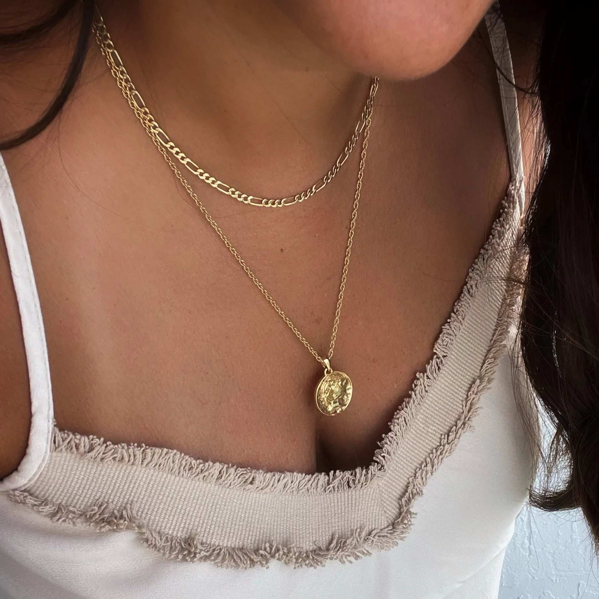 GEA CHOKER/GOLD
