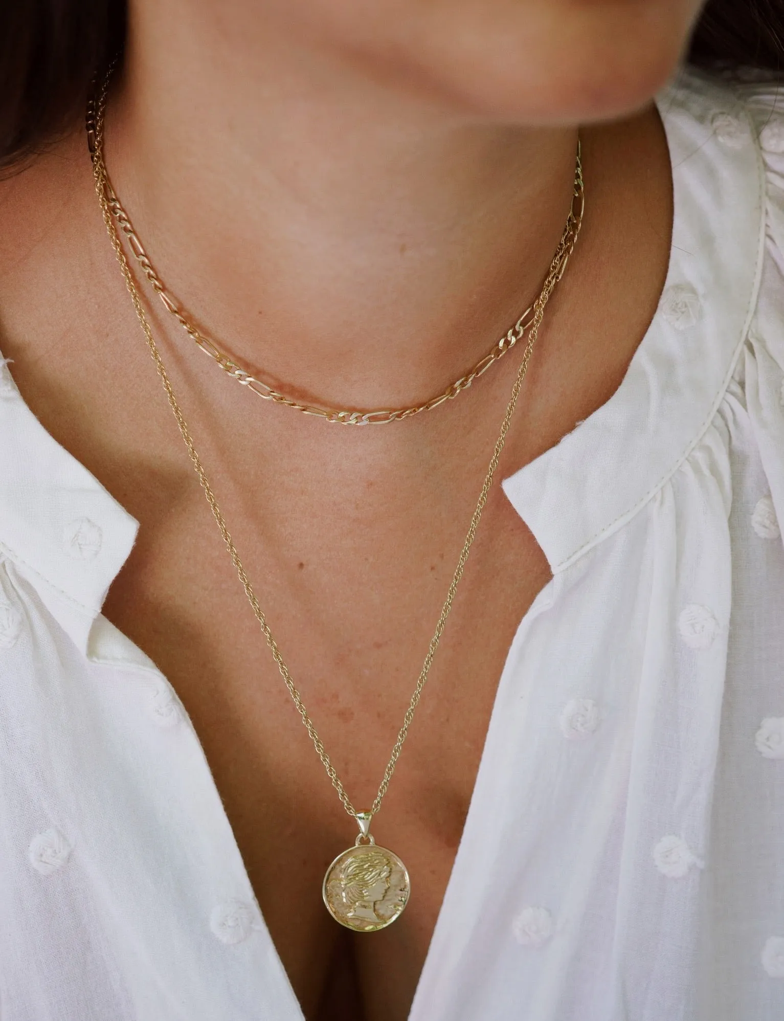 GEA CHOKER/GOLD