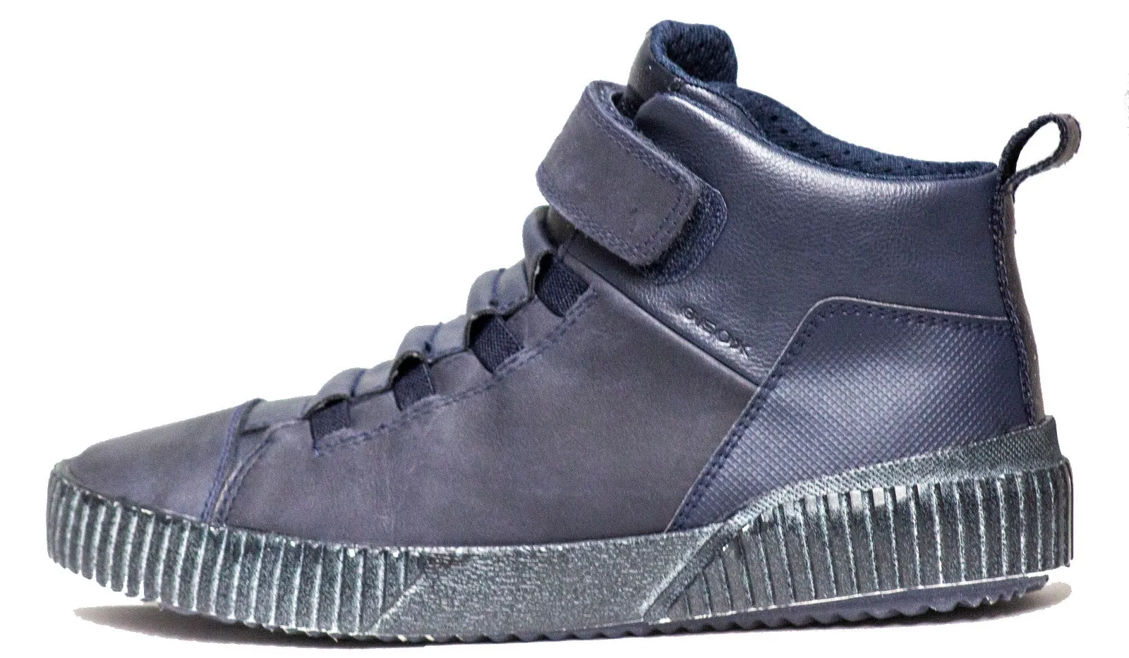 Geox J Alonisso Navy Breathable Light Sneaker