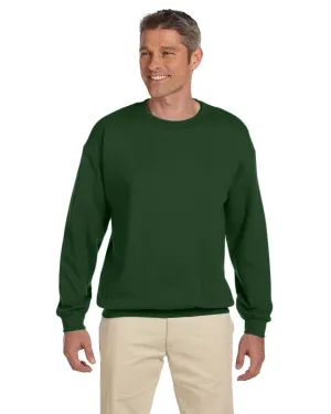 Gildan Lightweight 50/50 Crewneck Sweatshirt | Forest Green