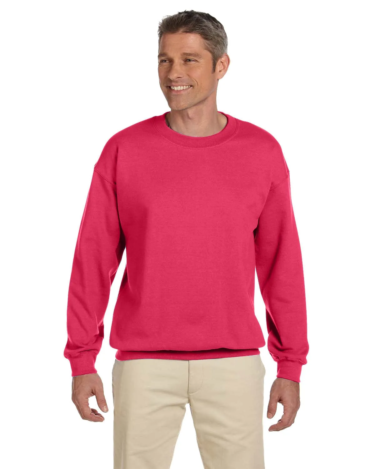 Gildan Lightweight 50/50 Crewneck Sweatshirt | Paprika