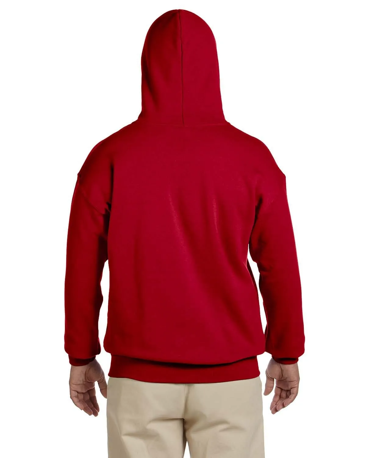 Gildan Lightweight 50/50 Hoodie Sweatshirt | Cherry Red