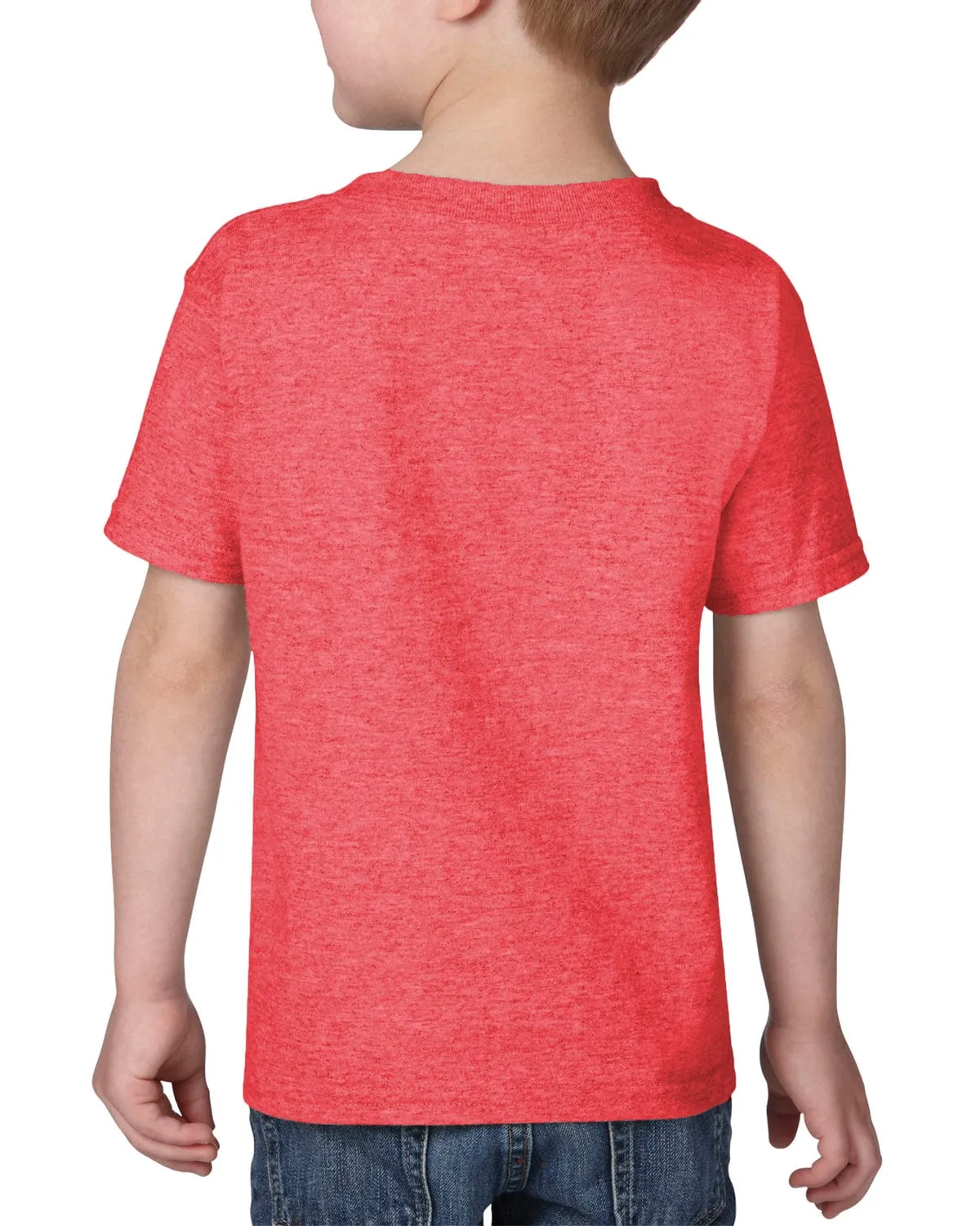 Gildan Lightweight Cotton Toddler T-Shirt | Heather Red