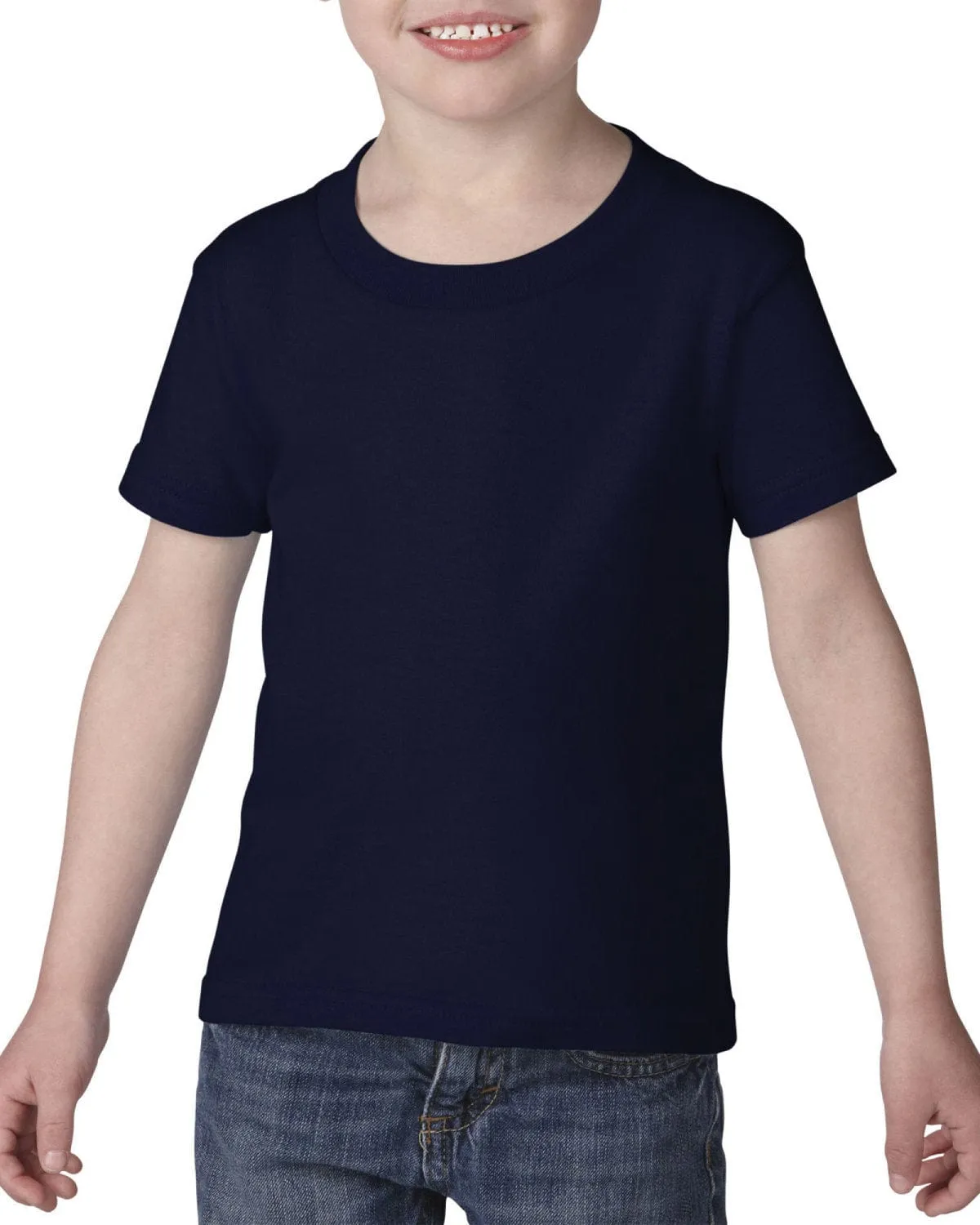 Gildan Lightweight Cotton Toddler T-Shirt | Navy