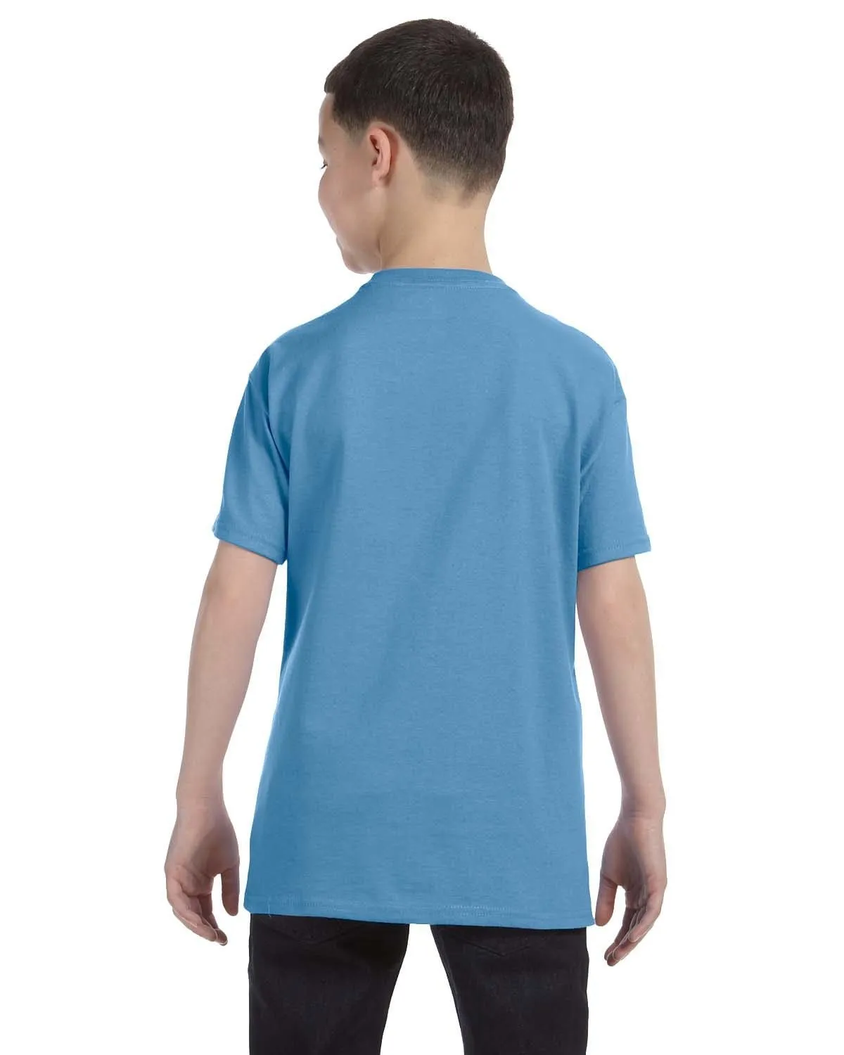 Gildan Youth Lightweight 100% Cotton T-Shirt | Carolina Blue