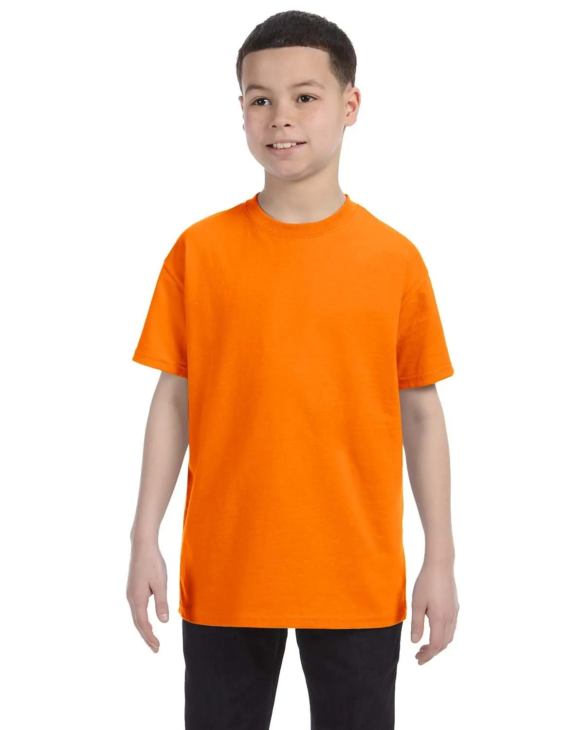 Gildan Youth Lightweight 100% Cotton T-Shirt | Tennessee Orange