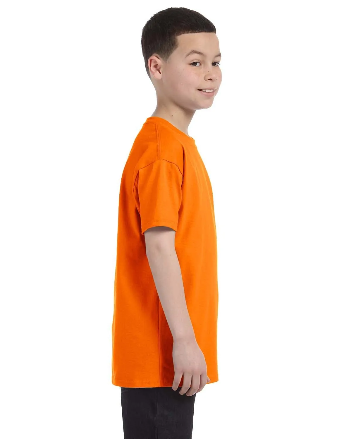 Gildan Youth Lightweight 100% Cotton T-Shirt | Tennessee Orange
