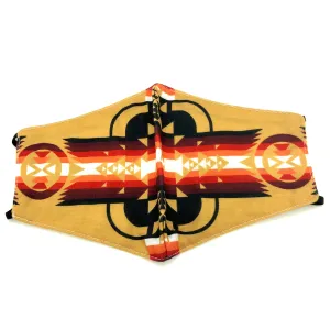Golden Tan Native Mask