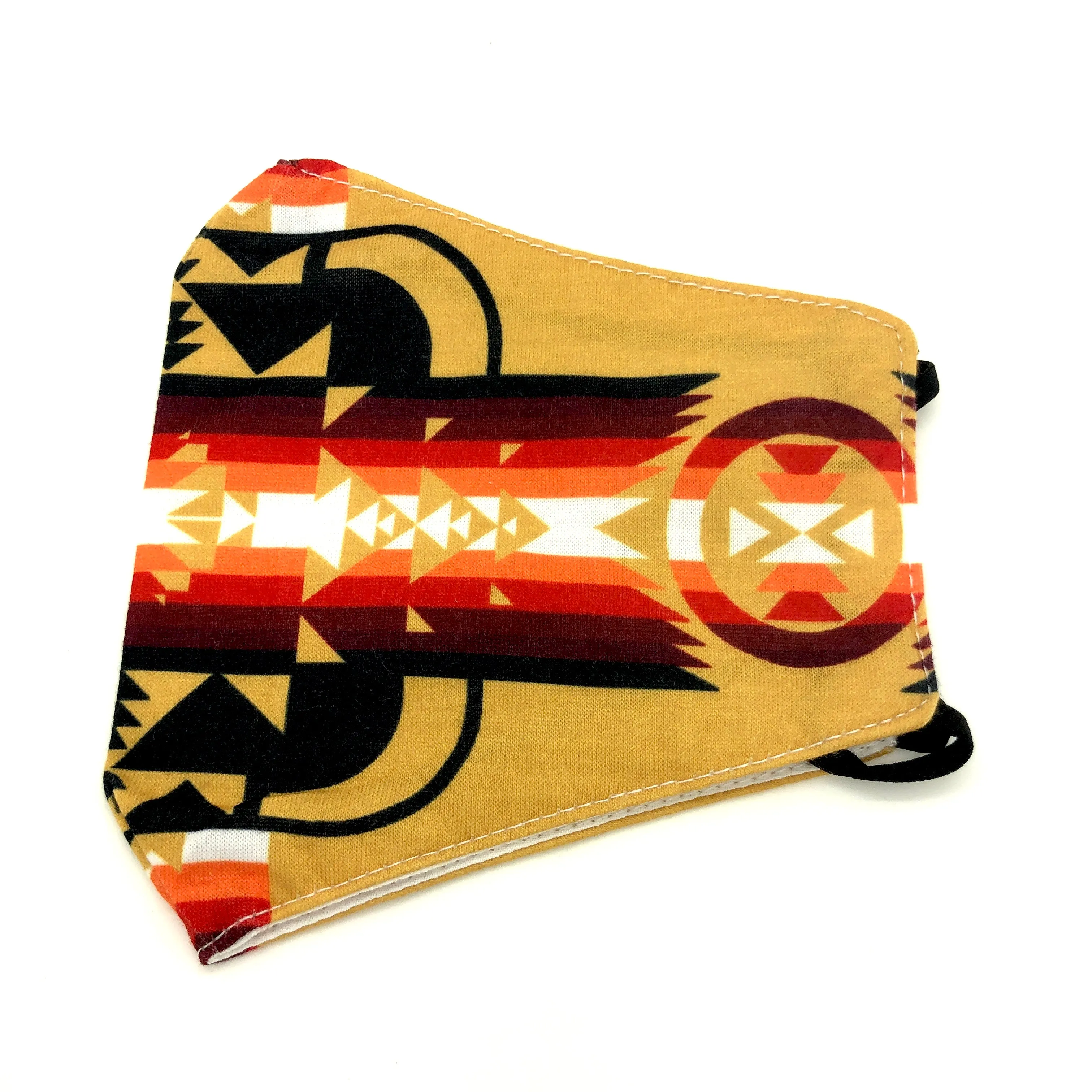 Golden Tan Native Mask
