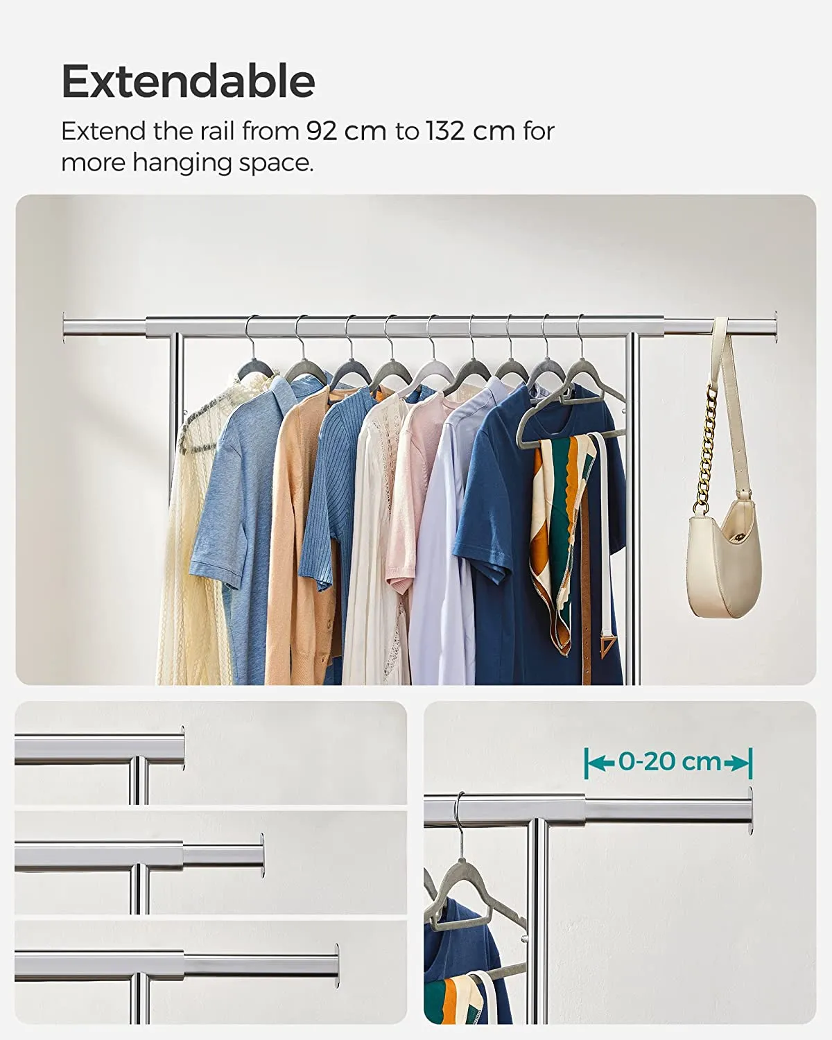 Heavy Duty Metal Garment Rack