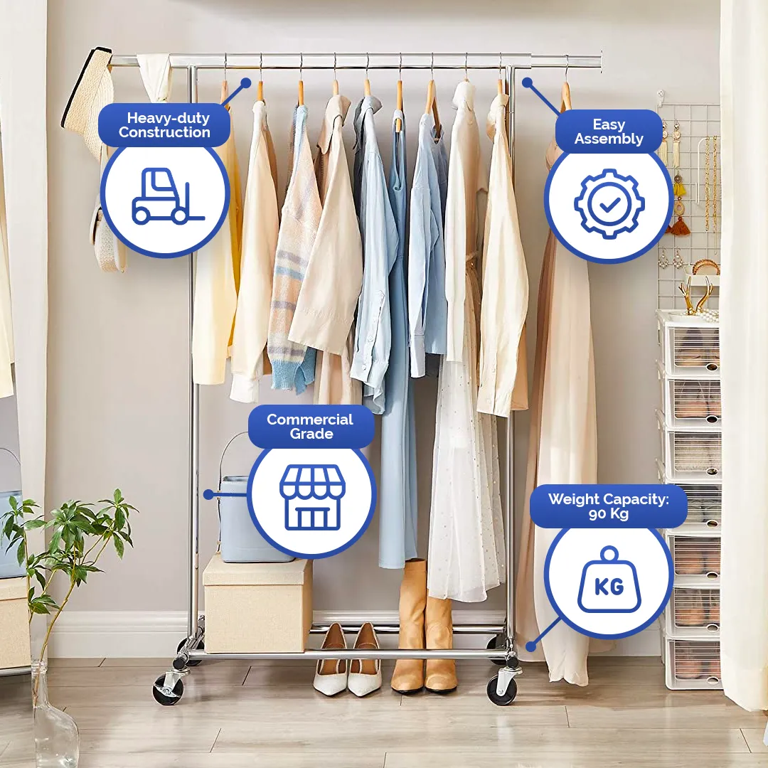 Heavy Duty Metal Garment Rack
