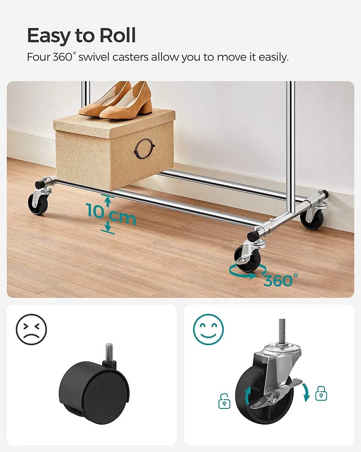 Heavy Duty Metal Garment Rack