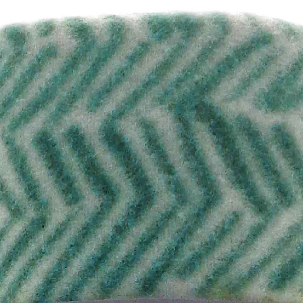 Herringbone Fleece Throw - Green