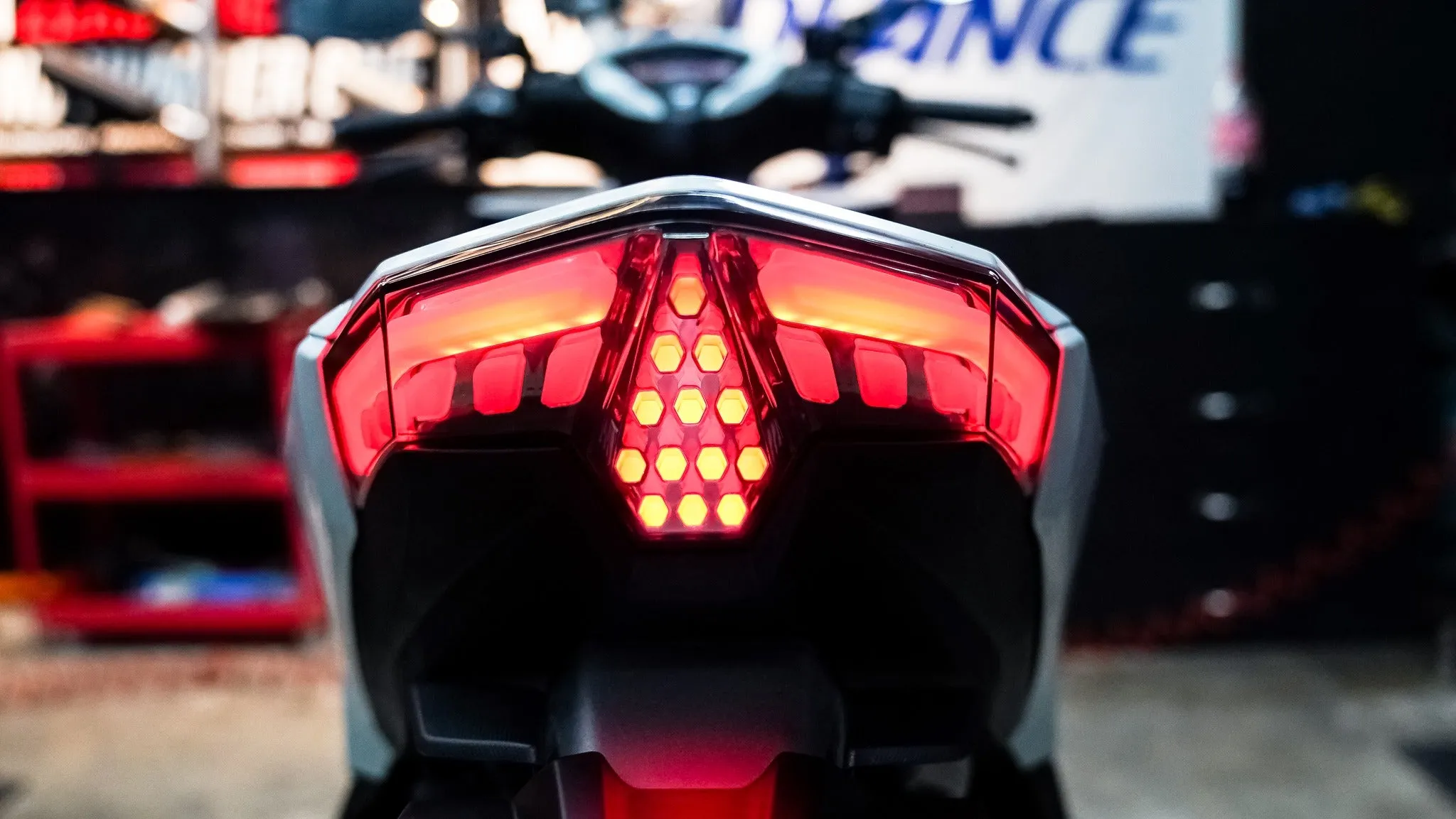 Honda Click 125 Integrated Tail Light (13 Modes)