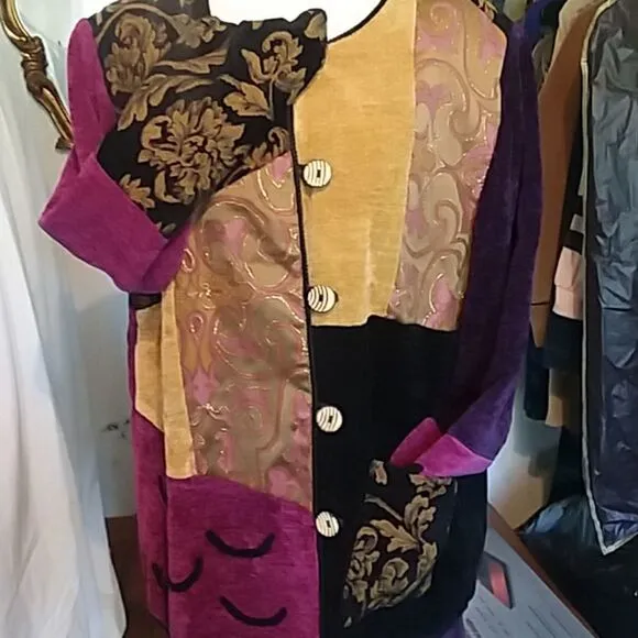 🎉HP🎉Vintage!!!&amp; unique. INDIGO MOON Jacket