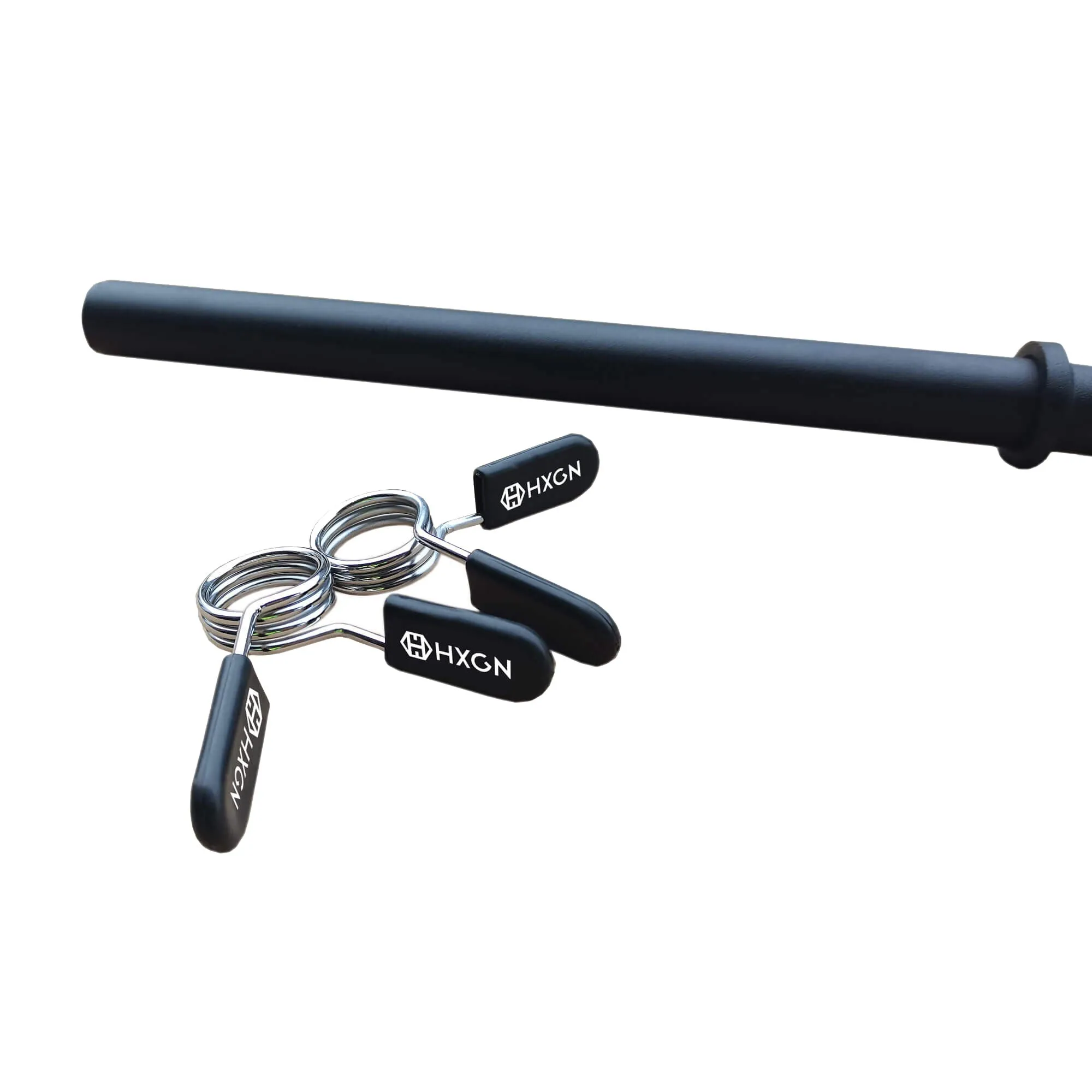 HXGN Standard 1" Barbell with Spring Collars