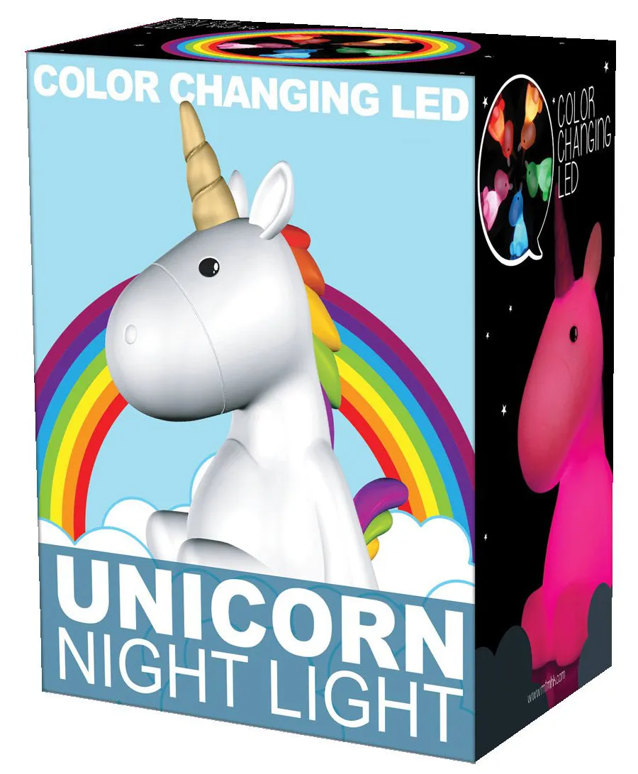 Iscream LED Color Changing Unicorn Night Light