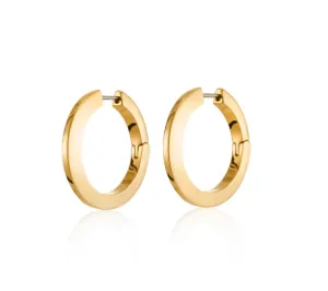 Jenny Bird - Toni Hinged Hoop Earrings (Gold)