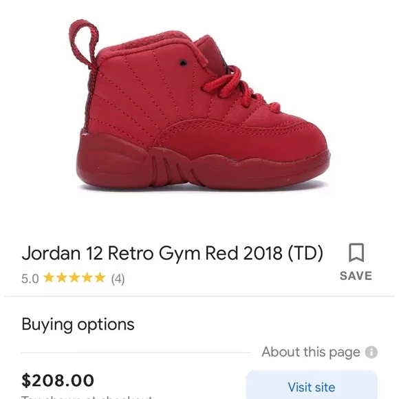 Jordan’s 12s