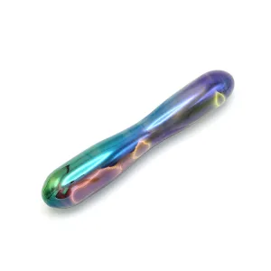 Kiotos Glass - Glazen Dildo Smooth - Rainbow
