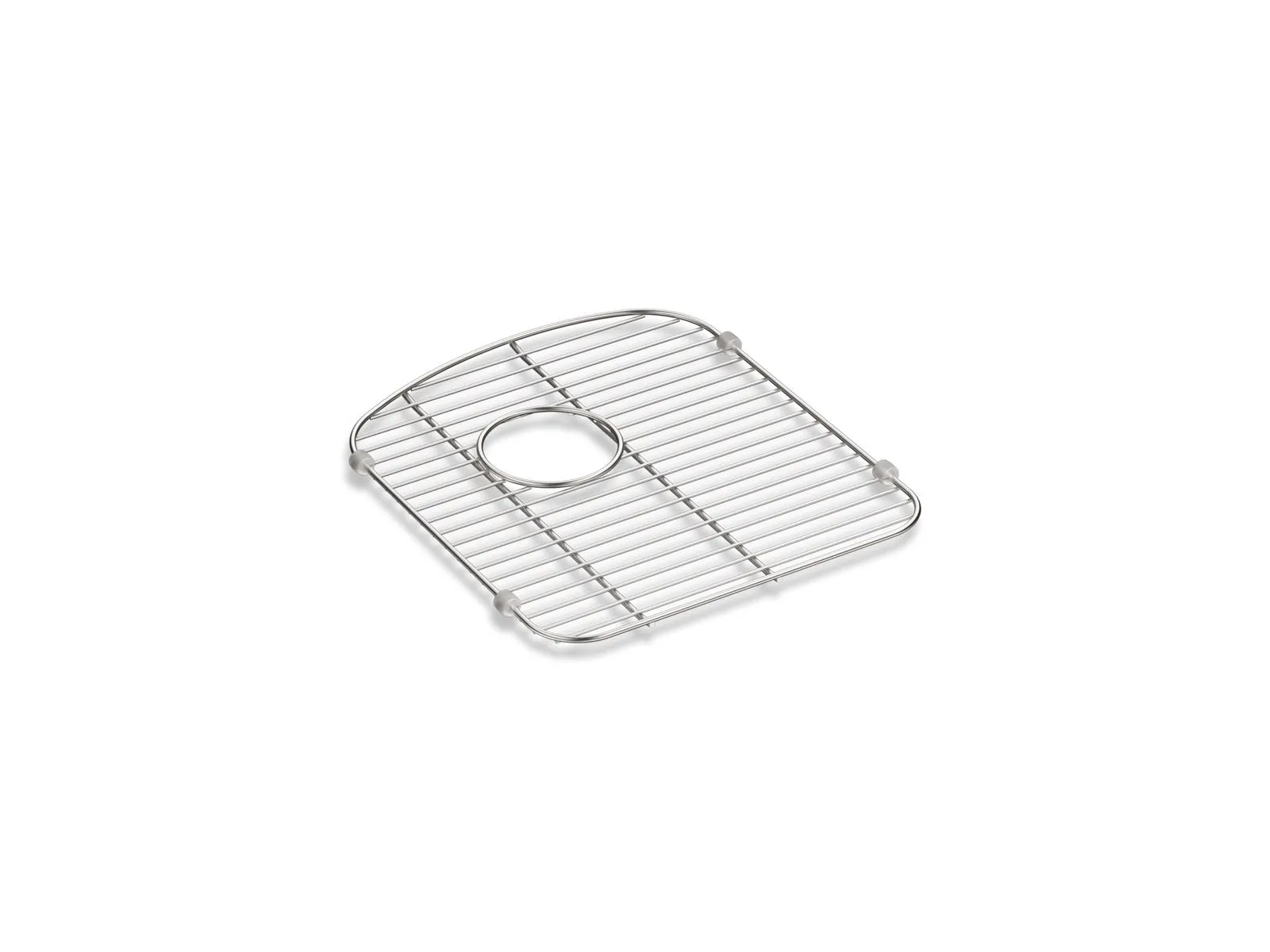KOHLER K-5180 Langlade Stainless steel sink rack, 13-1/2" x 15-1/4", for right-hand bowl
