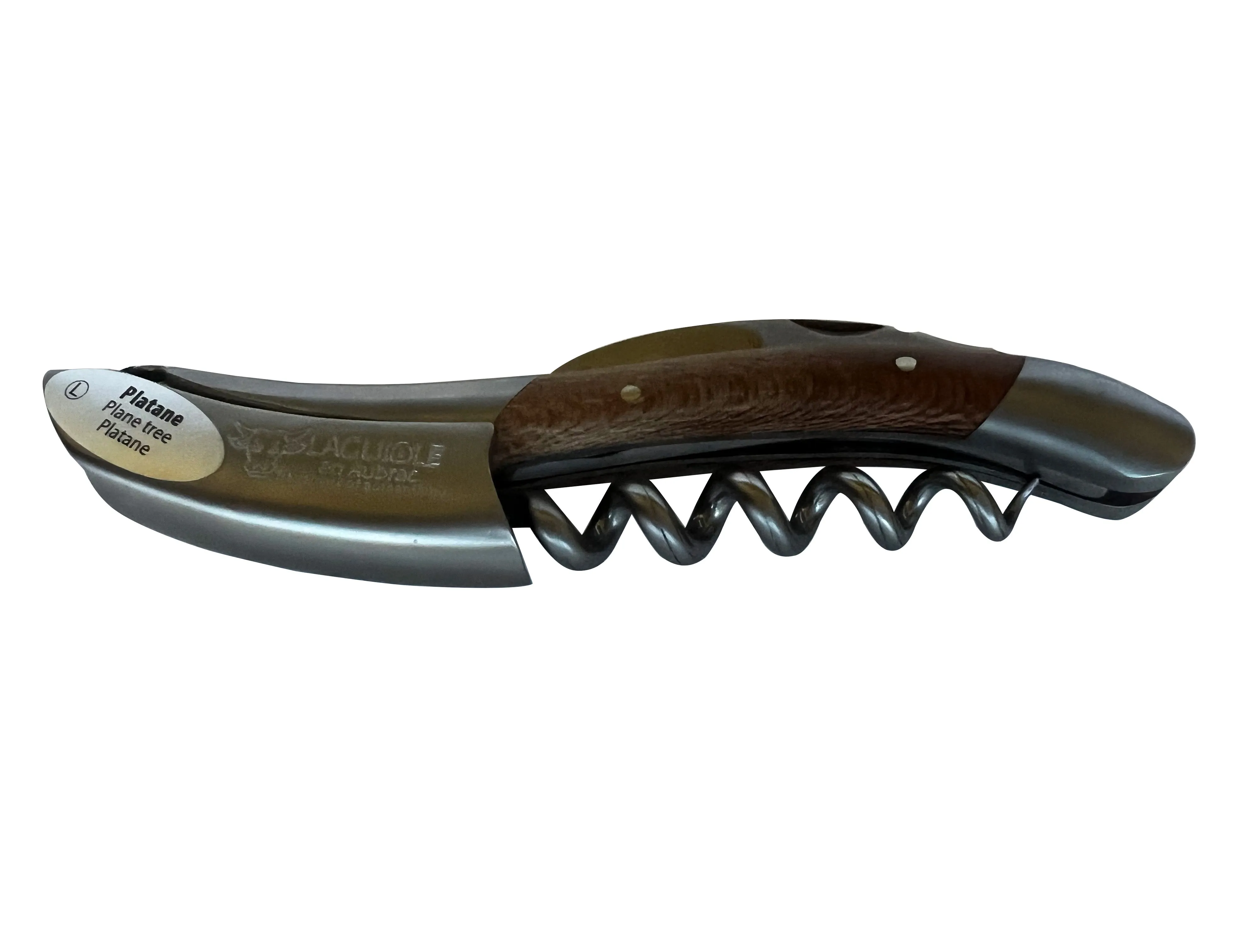 Laguiole en Aubrac Sommelier Waiter's Corkscrew with Sycamore Handle