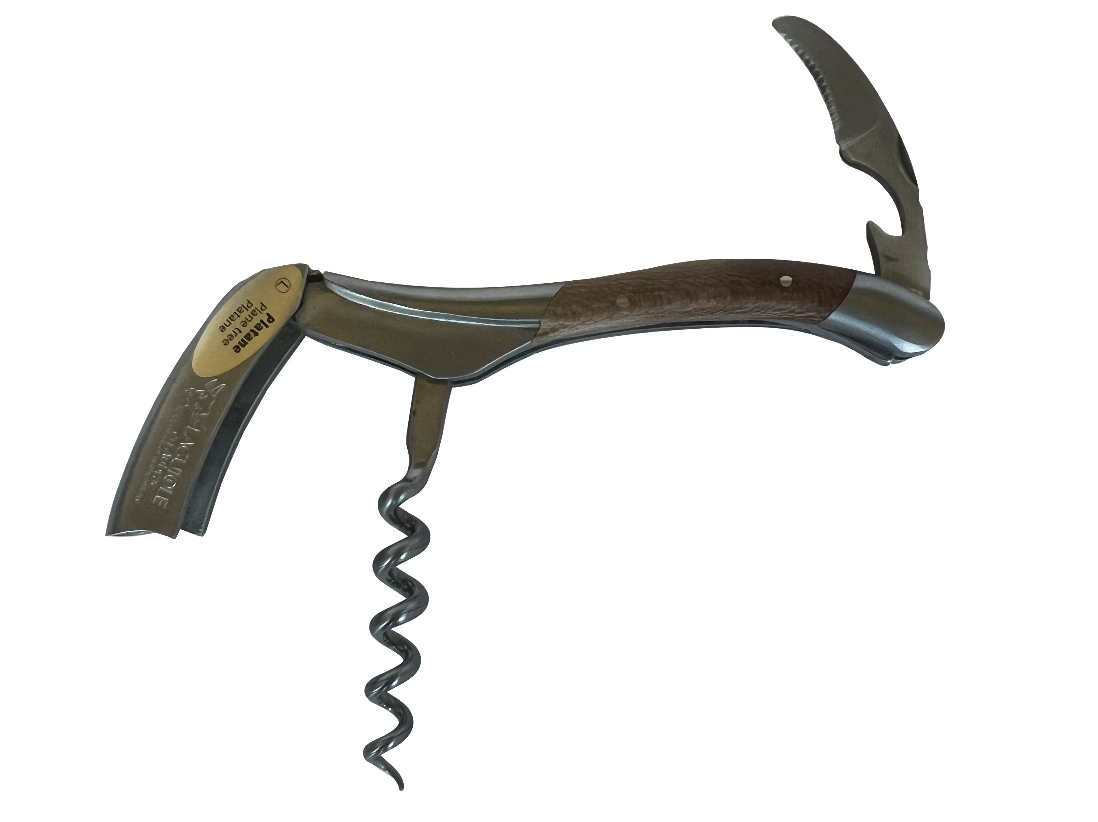 Laguiole en Aubrac Sommelier Waiter's Corkscrew with Sycamore Handle