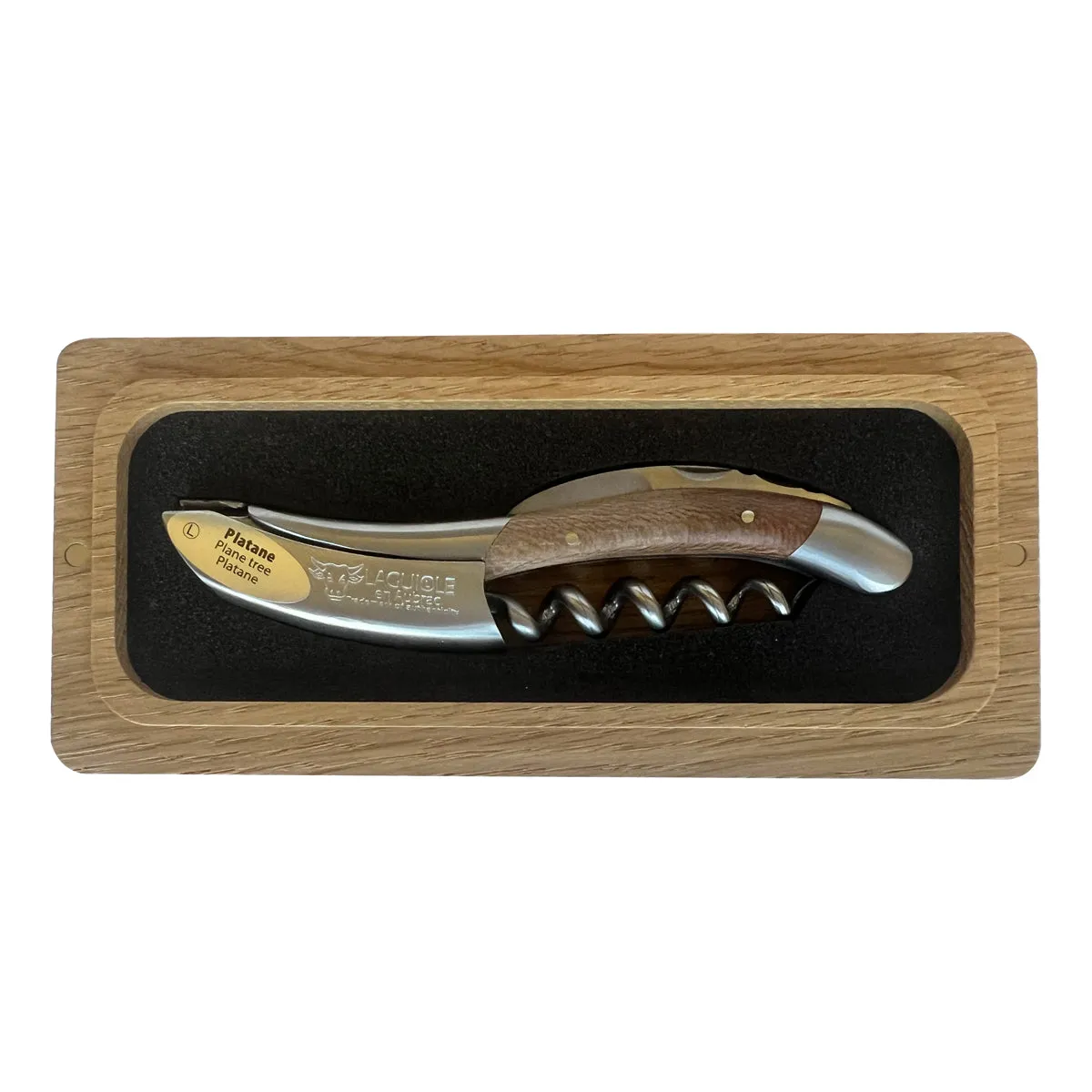 Laguiole en Aubrac Sommelier Waiter's Corkscrew with Sycamore Handle