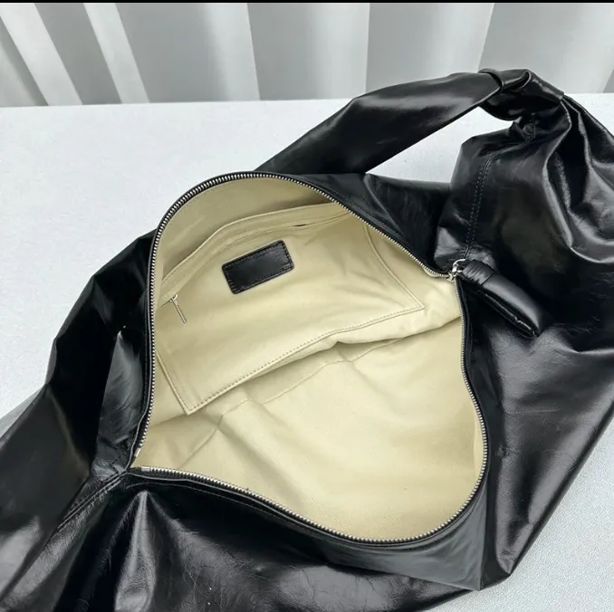 Large Soft Croissant Bag